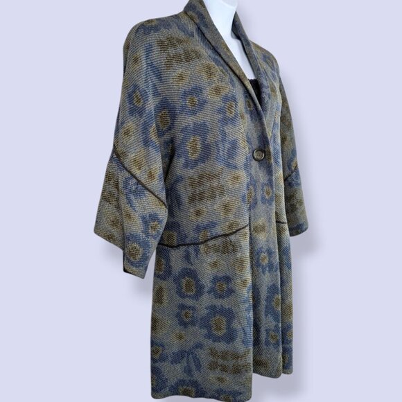 Vintage Axcess Knit Floral Cardigan - Picture 2 of 6